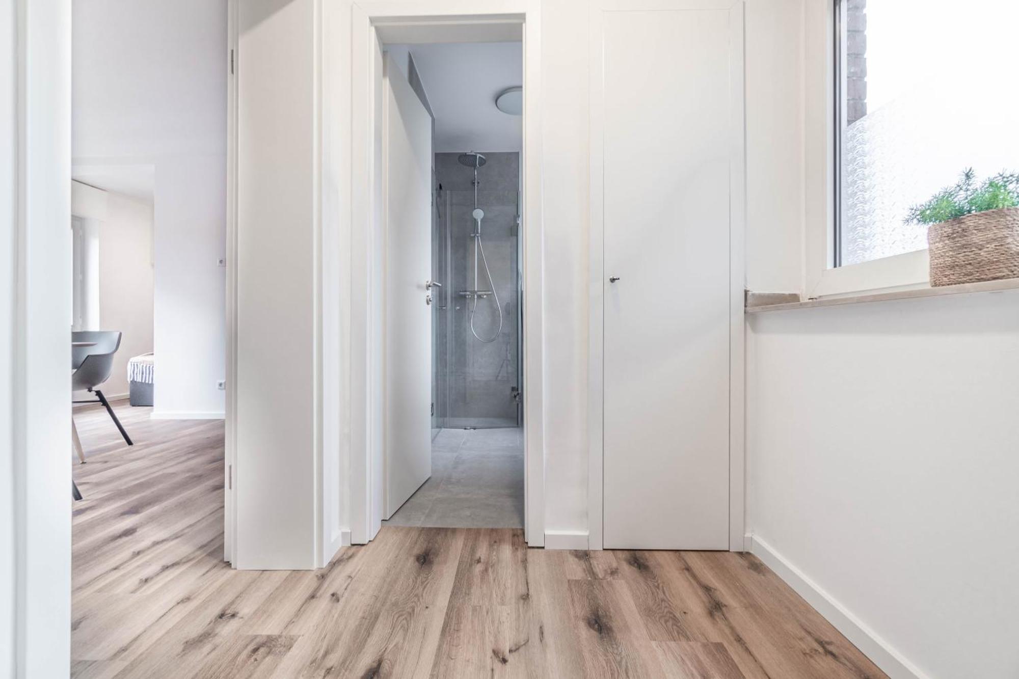 Modern & Minimal - Design-Apartment In Stadtmitte วีเซิล ภายนอก รูปภาพ