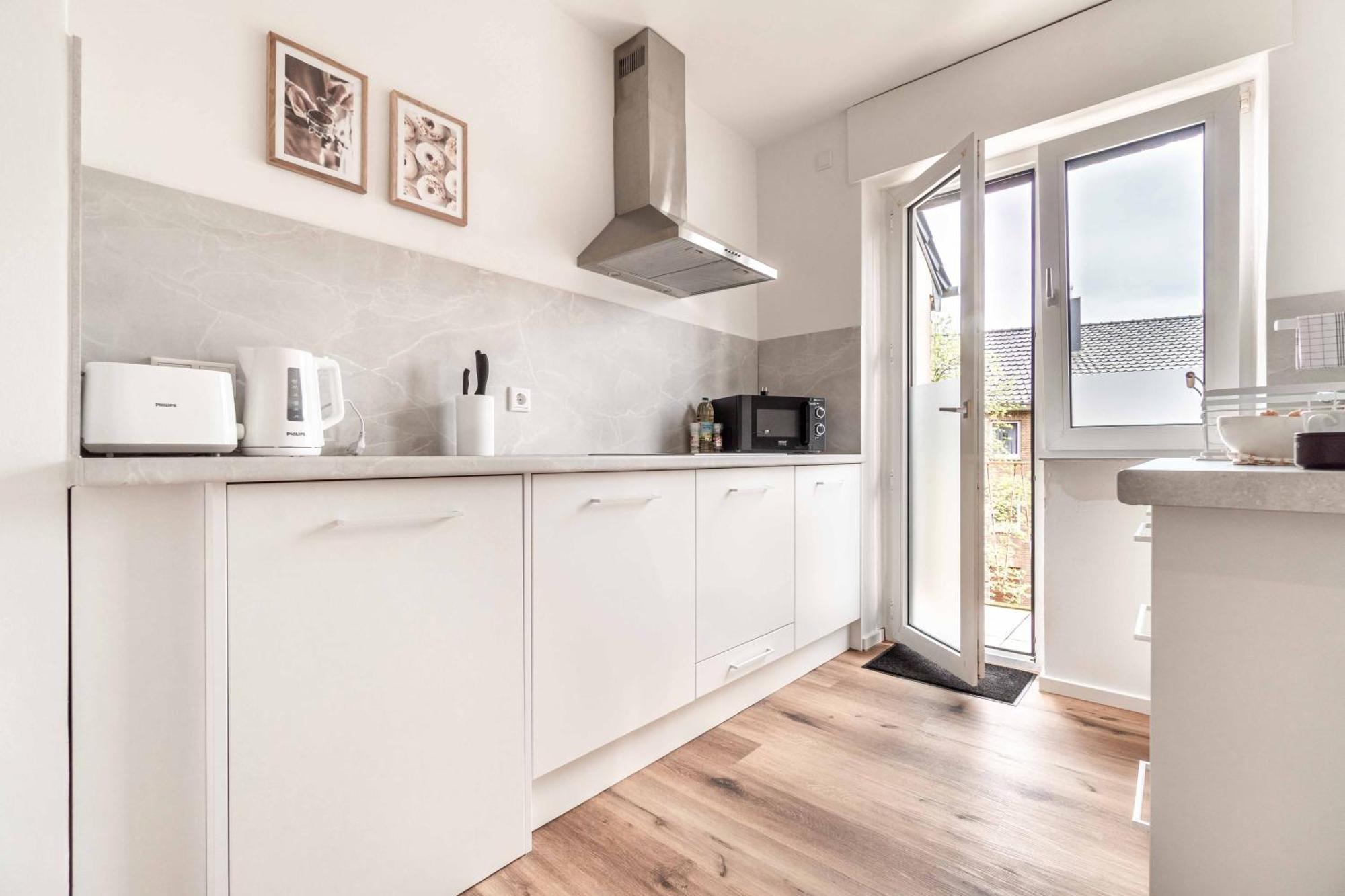 Modern & Minimal - Design-Apartment In Stadtmitte วีเซิล ภายนอก รูปภาพ