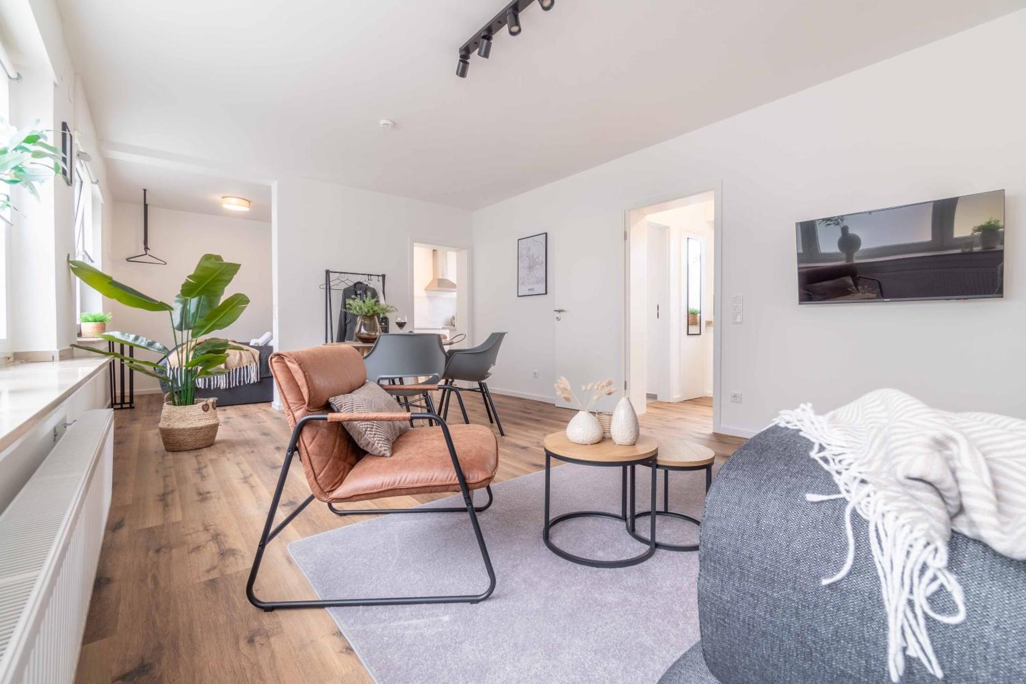 Modern & Minimal - Design-Apartment In Stadtmitte วีเซิล ภายนอก รูปภาพ
