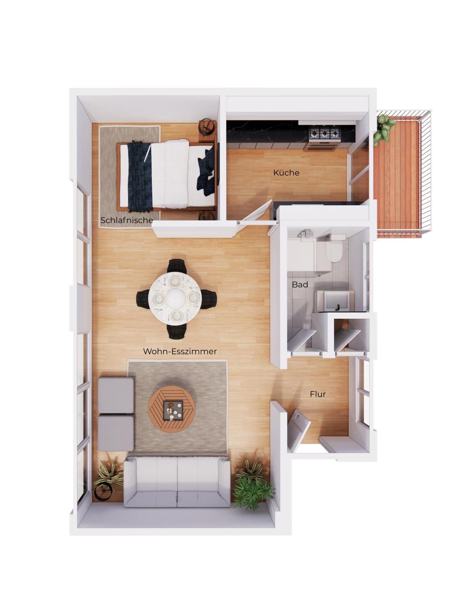 Modern & Minimal - Design-Apartment In Stadtmitte วีเซิล ภายนอก รูปภาพ